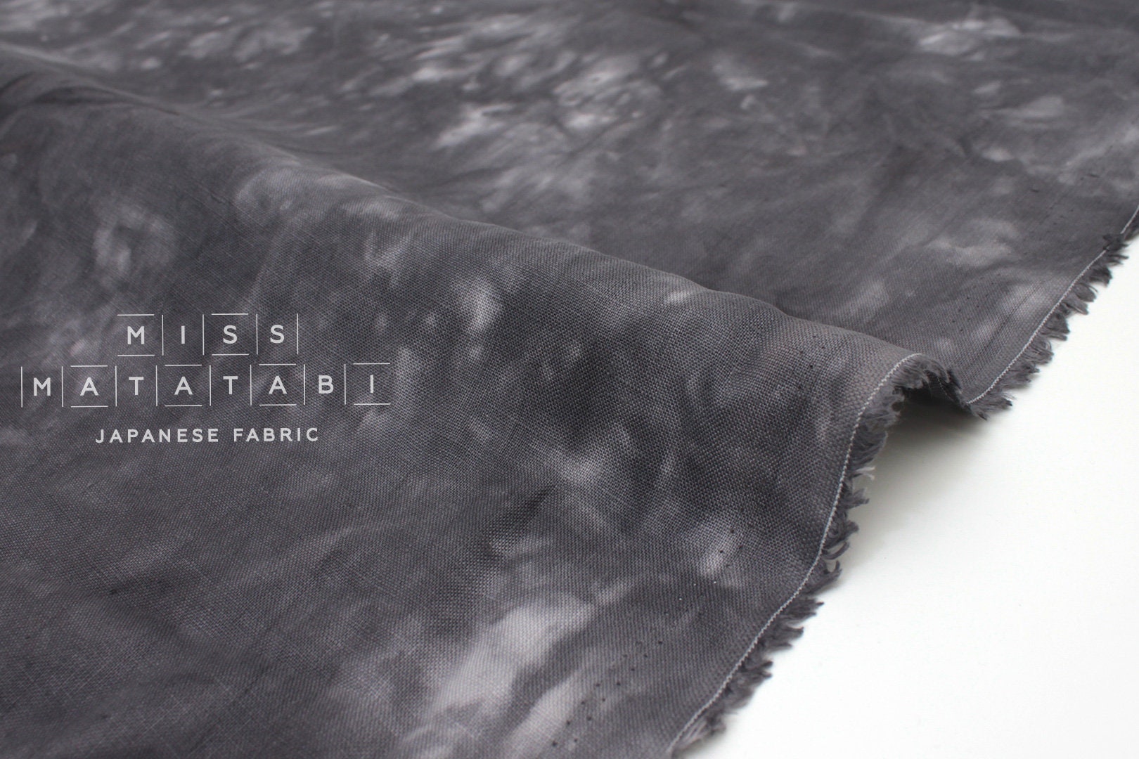 Handprinted 100% linen - 11