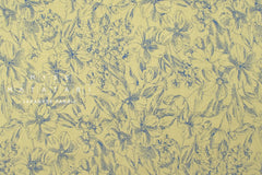 DEADSTOCK Japanese Fabric Hatake Flowers - B - 50cm