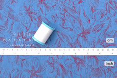 DEADSTOCK Japanese Fabric Hatake Flowers - C - 50cm