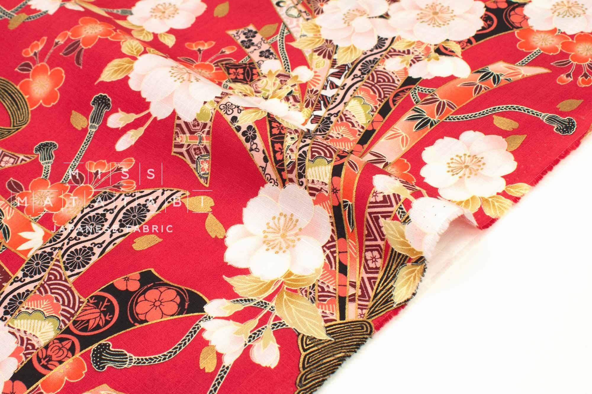 Japanese Fabric Traditional Series - 76 B - 50cm