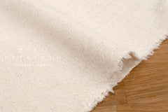 Japanese Fabric Momiji Tsumugi Washed Dobby - kinari - 50cm