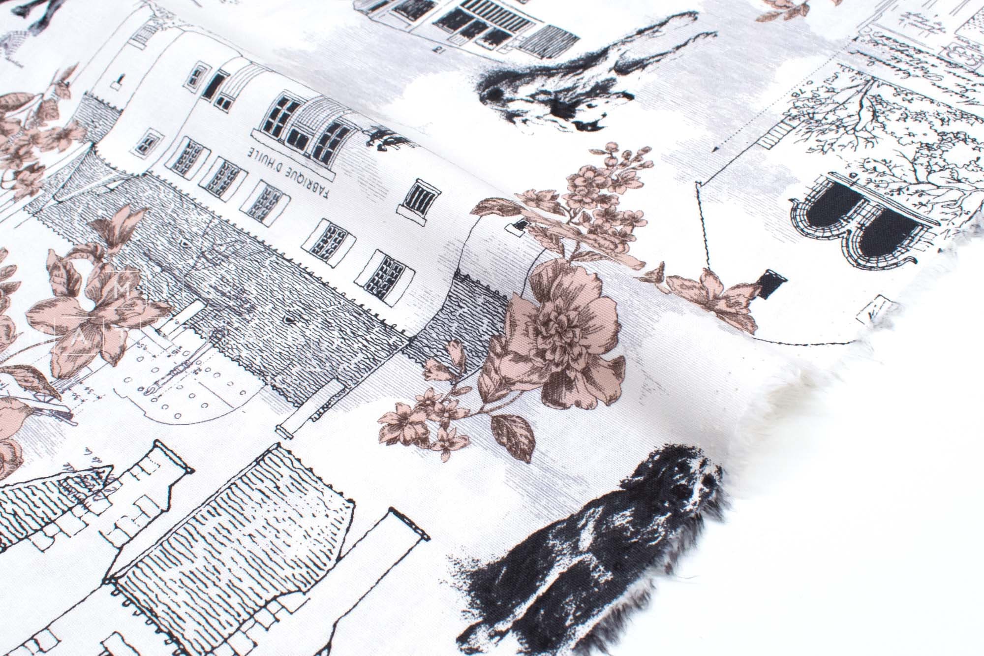 Japanese Fabric Pups in Town - D - 50cm