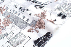 Japanese Fabric Pups in Town - D - 50cm