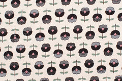 Japanese Fabric Modern Flowers - C - 50cm
