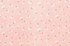 Japanese Fabric Daisy Grid - pink - 50cm