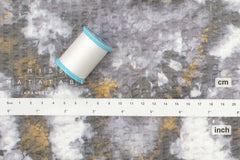 DEADSTOCK Japanese Fabric Marble Ripple - D - 50cm