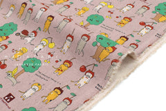 Japanese Fabric Feline Masterpiece - B - 50cm