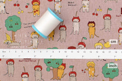 Japanese Fabric Feline Masterpiece - B - 50cm