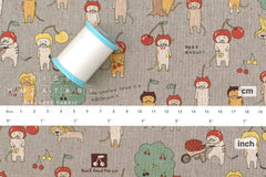 Japanese Fabric Feline Masterpiece - D - 50cm