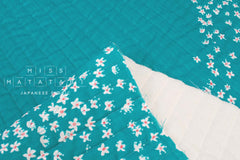 nani IRO Kokka Japanese Fabric Edelweiss Quilted Organic Double Gauze - C - 50cm