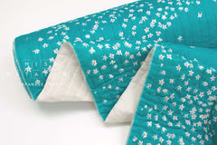 nani IRO Kokka Japanese Fabric Edelweiss Quilted Organic Double Gauze - C - 50cm