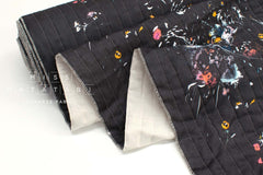 nani IRO Kokka Japanese Fabric ENCOUNTER Quilted Linen - D - 50cm