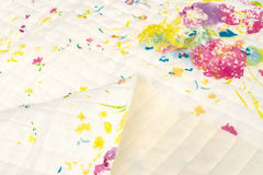 nani IRO Kokka Japanese Fabric ENCOUNTER Quilted Linen - A - 50cm