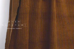 Japanese Fabric Dobby Corduroy - coffee - 50cm