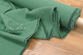 Japanese Fabric Shokunin Collection Azumadaki 47 Linen Wool Blend - green - 50cm