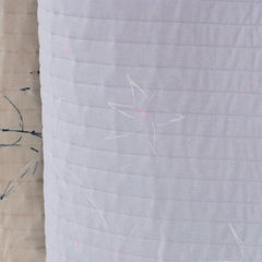 nani IRO Kokka Japanese Fabric GUNSEI Quilted Linen Blend - A - 50cm