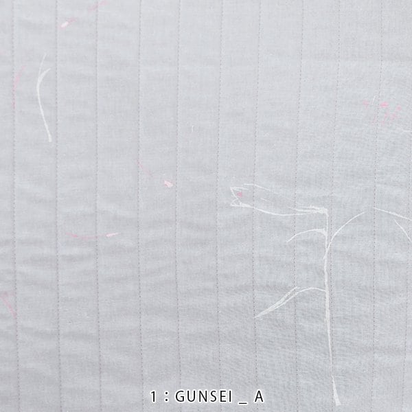 nani IRO Kokka Japanese Fabric GUNSEI Quilted Linen Blend - A - 50cm