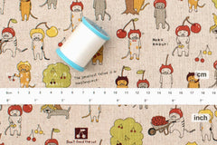 Japanese Fabric Feline Masterpiece - A - 50cm