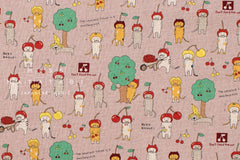 Japanese Fabric Feline Masterpiece - B - 50cm