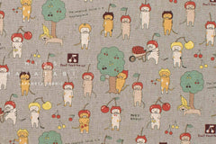 Japanese Fabric Feline Masterpiece - D - 50cm