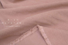 Japanese Fabric Shokunin Collection Yarn-dyed Kotohiradaki Corduroy - pink - 50cm