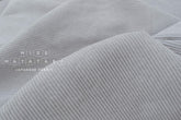 Japanese Fabric Shokunin Collection Yarn-dyed Kotohiradaki Corduroy - grey - 50cm