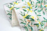 nani IRO Kokka Japanese Fabric MARGO Quilted Linen - A - 50cm
