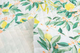 nani IRO Kokka Japanese Fabric MARGO Quilted Linen - A - 50cm