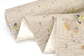 nani IRO Kokka Japanese Fabric ENCOUNTER Quilted Linen - B - 50cm
