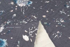 nani IRO Kokka Japanese Fabric ENCOUNTER Quilted Linen - C - 50cm