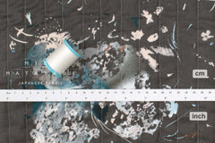 nani IRO Kokka Japanese Fabric ENCOUNTER Quilted Linen - C - 50cm