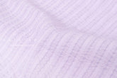 DEADSTOCK Japanese Fabric Solid Ripple - lilac - 50cm