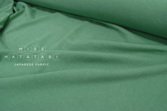 Japanese Fabric Shokunin Collection Azumadaki 47 Linen Wool Blend - green - 50cm