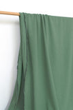 Japanese Fabric Shokunin Collection Azumadaki 47 Linen Wool Blend - green - 50cm