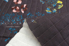 nani IRO Kokka Japanese Fabric PAL Quilted Linen - B - 50cm