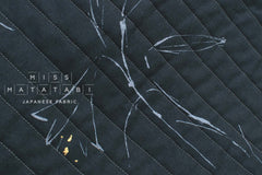 nani IRO Kokka Japanese Fabric GUNSEI Quilted linen blend - B - 50cm