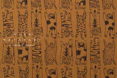 Japanese Fabric Big Cats - B - 50cm