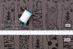 Japanese Fabric Big Cats - E - 50cm