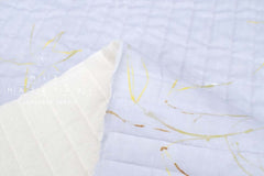 nani IRO Kokka Japanese Fabric GUNSEI Quilted Organic Double Gauze - D - 50cm