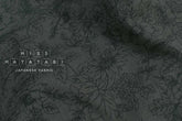 Japanese Fabric Sketched Floral Linen Blend - E - 50cm
