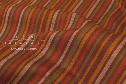 Japanese Fabric Wagara Stripes - D - 50cm