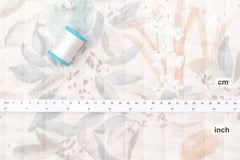 nani IRO Kokka Japanese Fabric MARGO Quilted Linen - C - 50cm