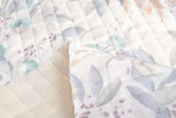 nani IRO Kokka Japanese Fabric MARGO Quilted Linen - C - 50cm