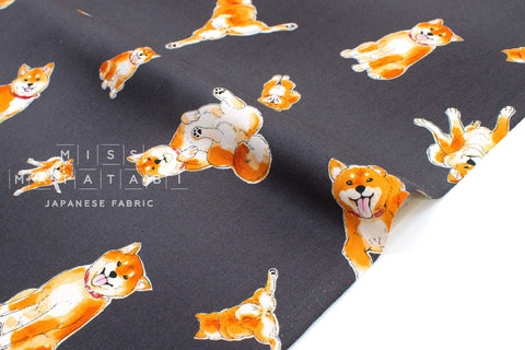 Japanese Fabric Shiba Inu Pups - C - 50cm