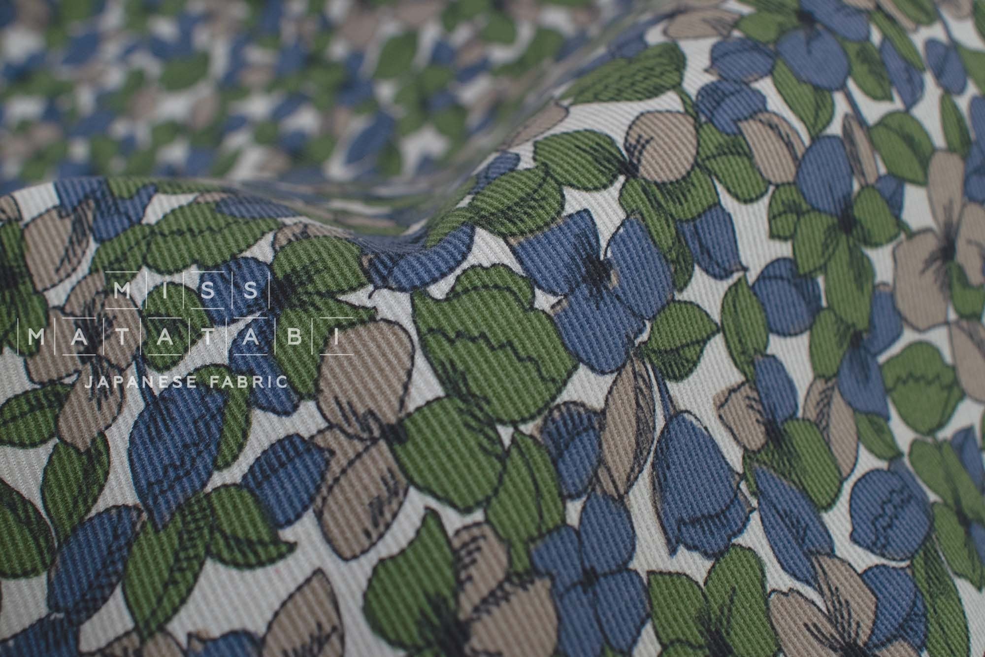 Japanese Fabric Corduroy Renee - A - 50cm