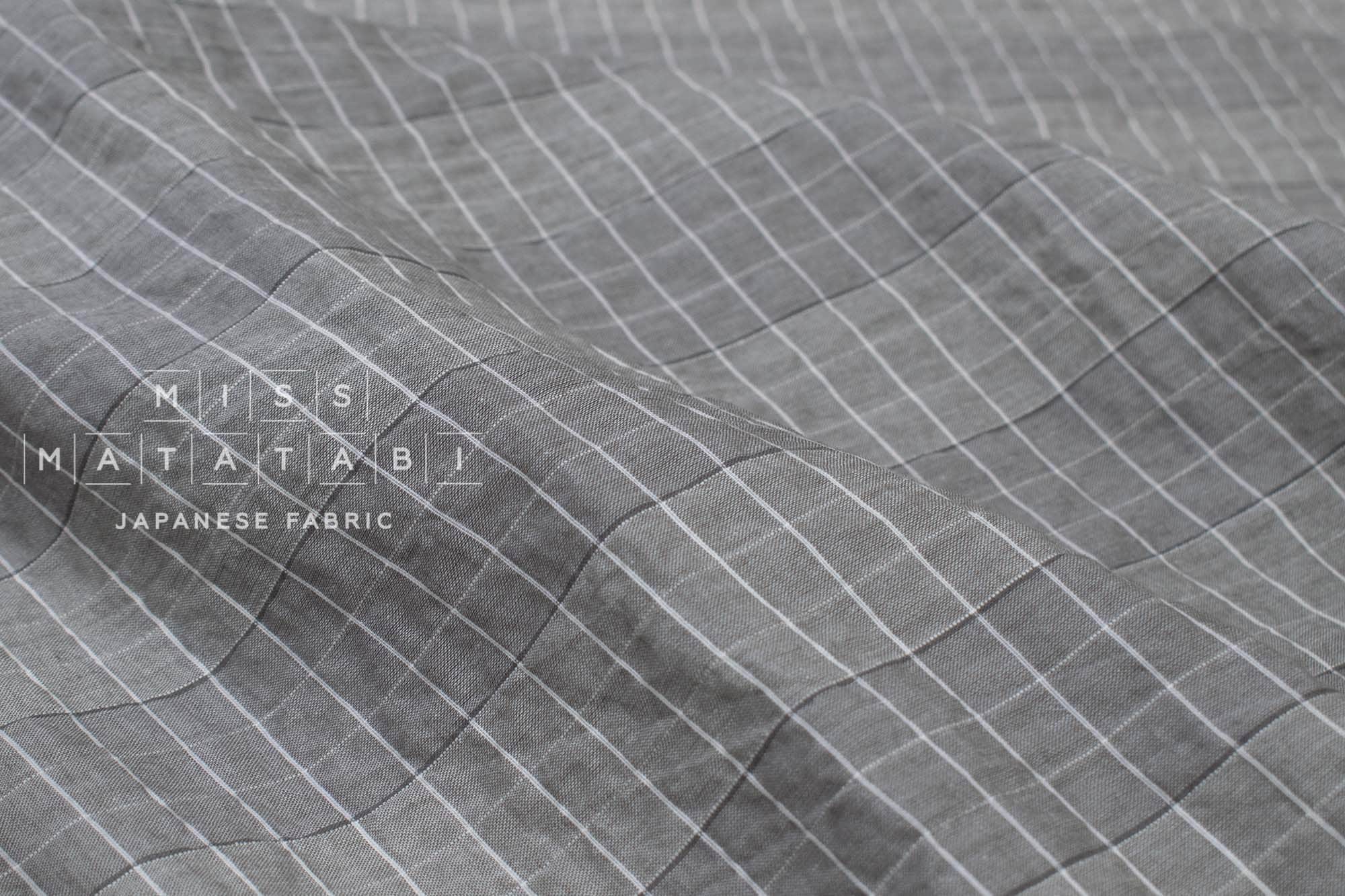 DEADSTOCK Japanese Fabric Stretch Voile - color 4 - 50cm