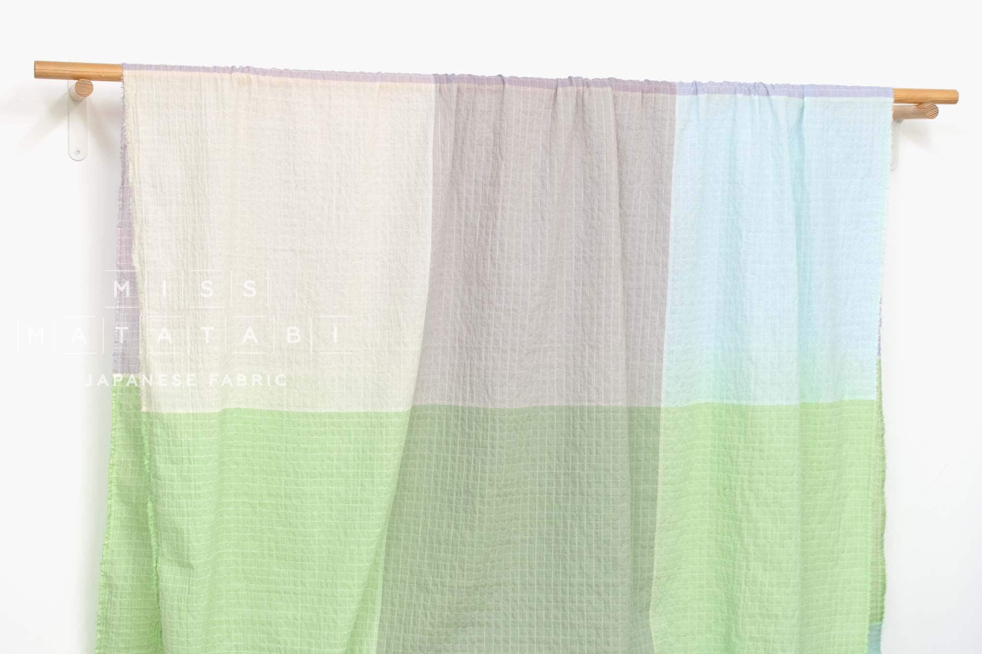 DEADSTOCK Japanese Fabric Stretch Voile - color 5 - 50cm