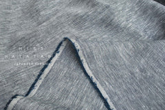 DEADSTOCK Japanese Fabric 100% Linen Chambray - color 12 - 50cm