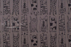 Japanese Fabric Big Cats - E - 50cm