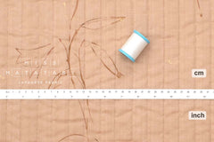 nani IRO Kokka Japanese Fabric GUNSEI Quilted Organic Double Gauze - C - 50cm